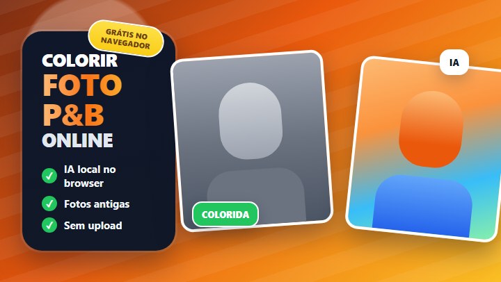 Colorir foto preto e branco online grátis