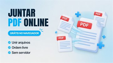 Juntar PDF online grátis