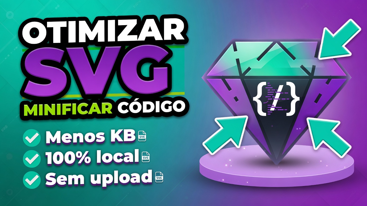 Otimizar SVG online grátis
